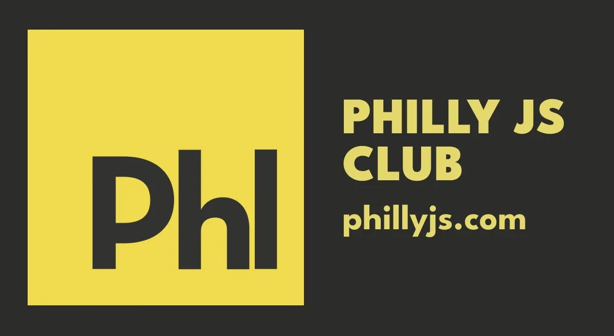 Philadelphia JavaScript Club website screenshot